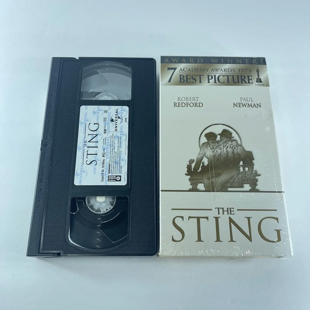 The Sting, 1973 (VHS, 2000) Academy & Best Picture‎ Paul Newman Robert Redford